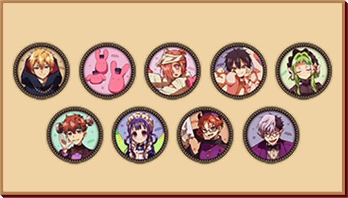 ゴーストホテルイラストのSNSアイコンプレゼント