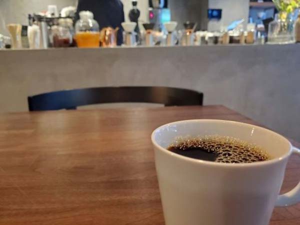 カフェのコーヒー