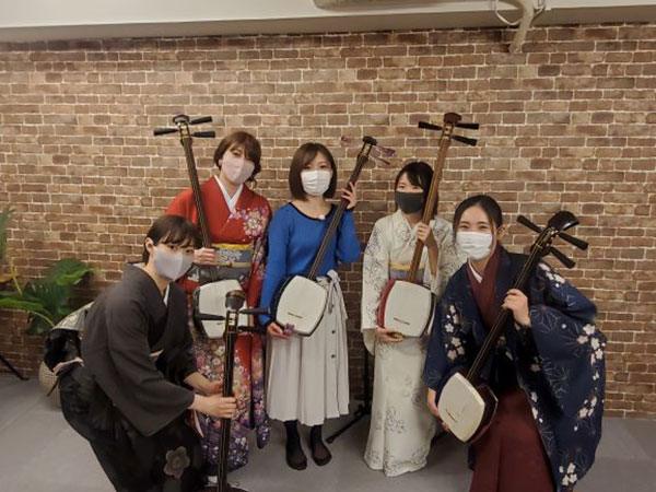 三味線全員で