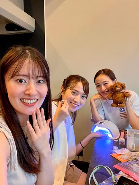 スリーショット