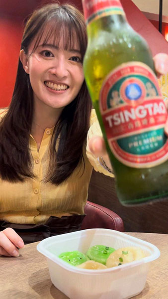 小籠包＆ビール