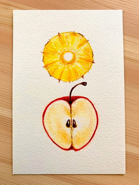 パイナップルと林檎