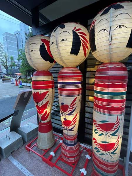 こけし灯籠