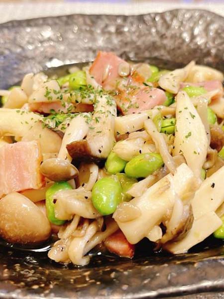 枝豆（アヒージョ）