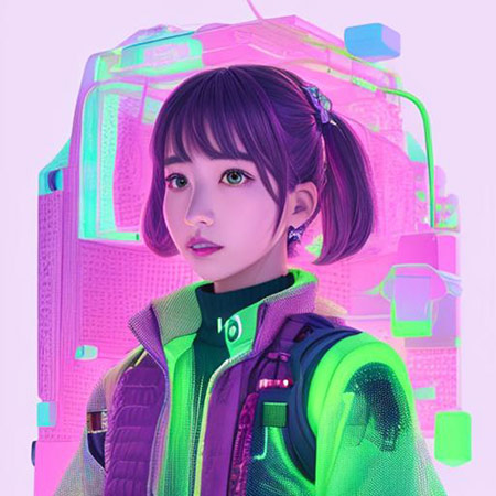 ツインテールの少女