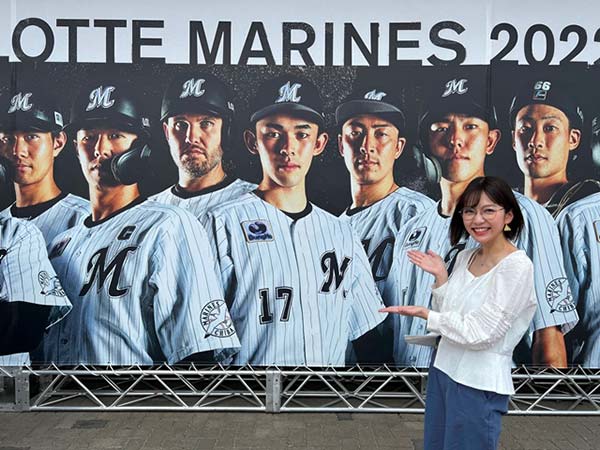 マリーンズパネル前