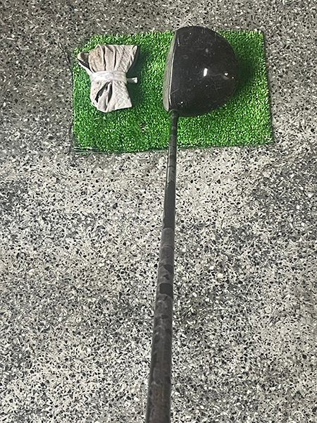 ティーショット練習