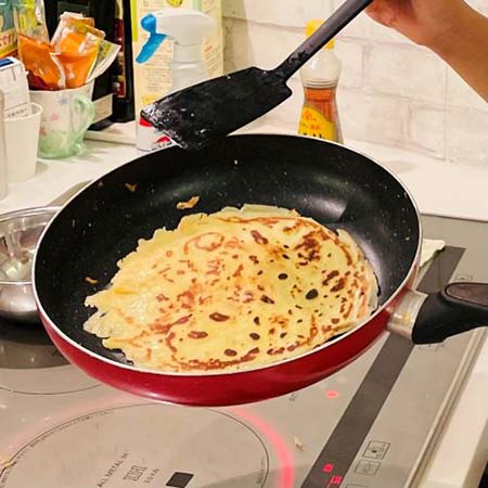 焦げたクレープ