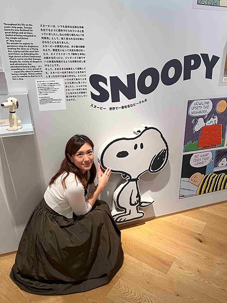 「SNOOPY」の文字と絵