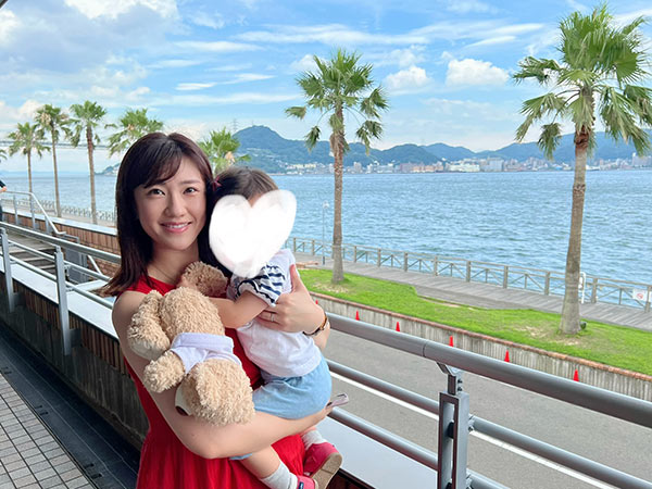 海沿いの景色とともに