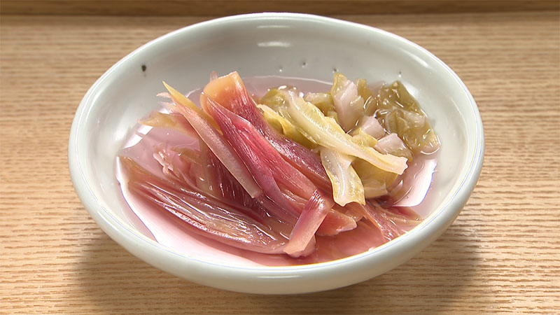 ◾︎みょうがとキャベツの甘酢漬け
