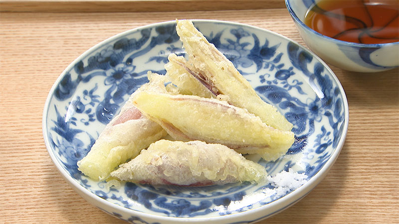 ◾︎みょうがの天ぷら