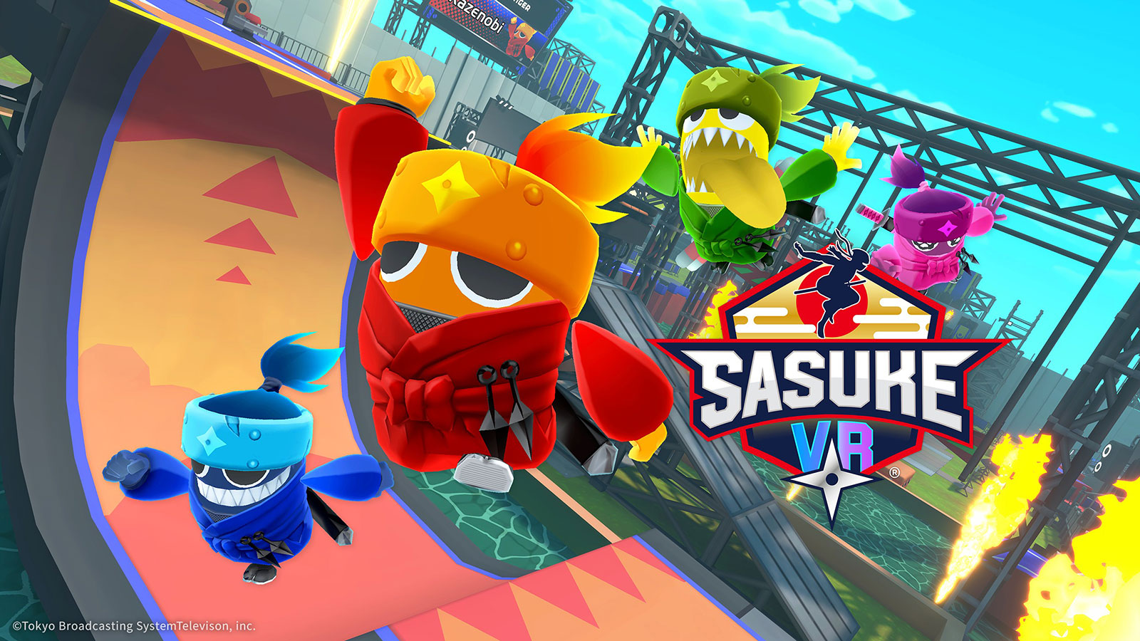 VRゲーム「SASUKE VR」の発売が決定！