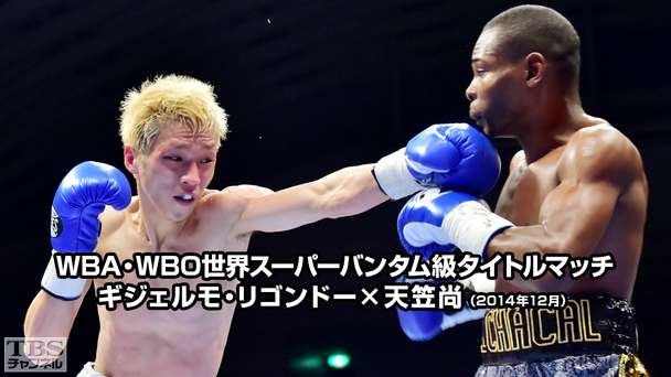 ボクシング WBA・WBO世界スーパーバンタム級タイトルマッチ ギジェルモ・リゴンドー×天笠尚(2014年12月)